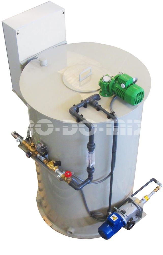 Polyelectrolyte preparation: PRO-DO-MIX® stations