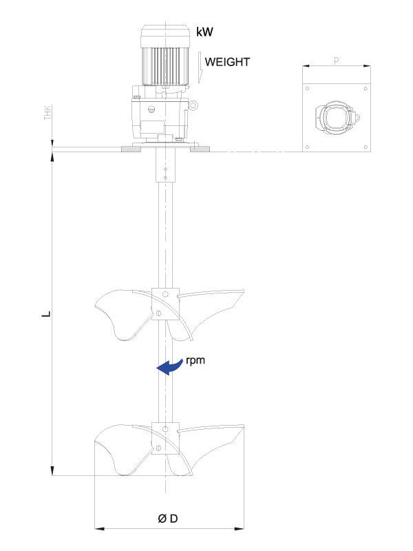 CERAMIC GLAZE AGITATOR