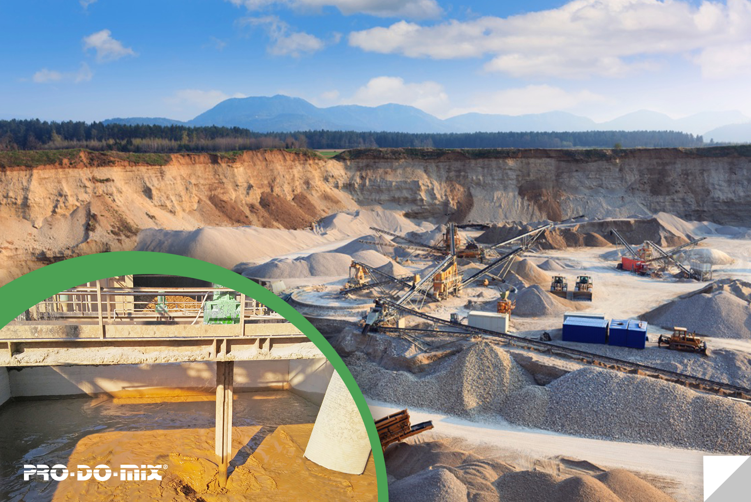 How to prevent ceramic, mining and concrete sludge from settling