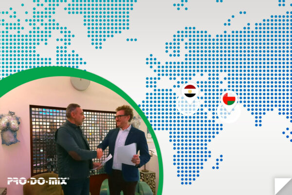 PRO-DO-MIX consolidates its presence in Egypt and Qatar signing a partnership with SHOTEC Group
