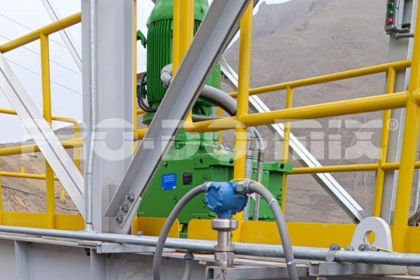 How to mix 400m3 of heavy mining sludge with a custom-made sludge homogenizer