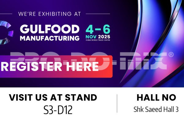 PRO-DO-MIX<sup>®</sup> at Gulfood Manufacturing 2025 in Dubai: vertical agitators for Food & Beverage